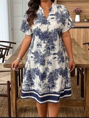 SHEIN Curve Toile dress